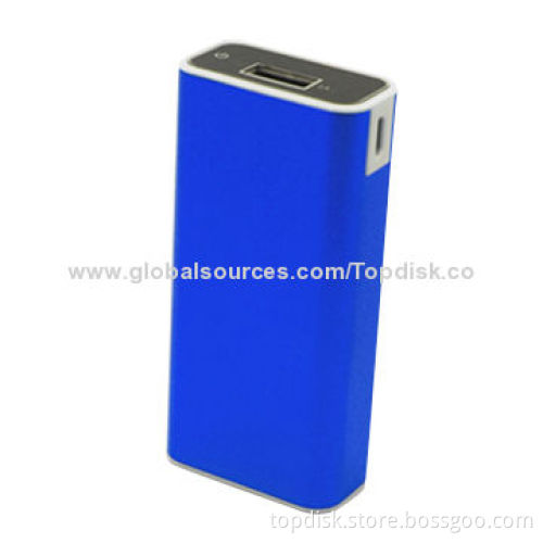 Portable mobile phone chargers with 5200mAh Capacity for iphone and samsung